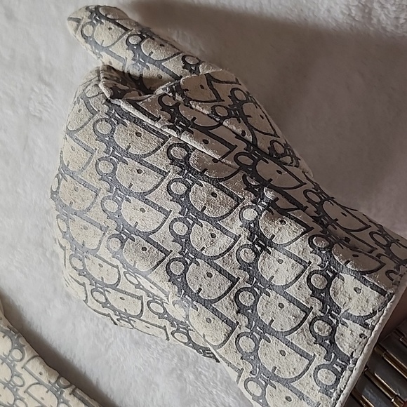 Vintage CHRISTIAN DIOR Monogram Logo Leather Gloves - Picture 9 of 12